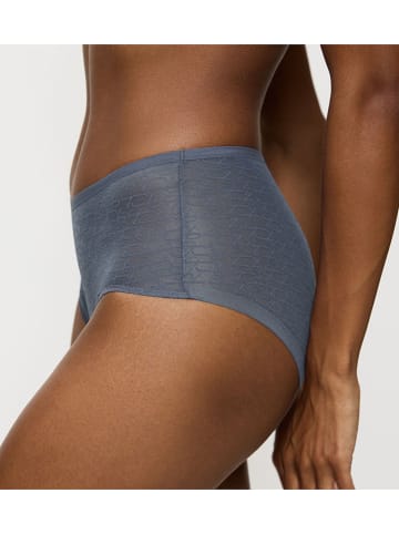 Triumph Figi high waist "Triumph Signature Sheer" w kolorze granatowym