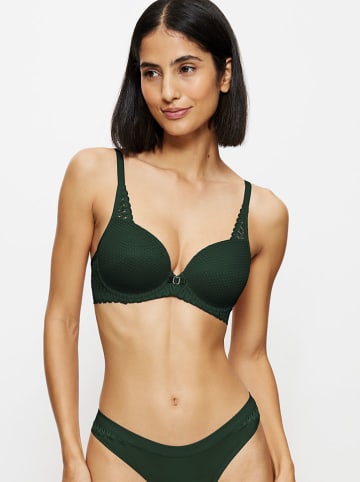 Triumph Schalen-BH "Aura Spotlight" in Dunkelgrün
