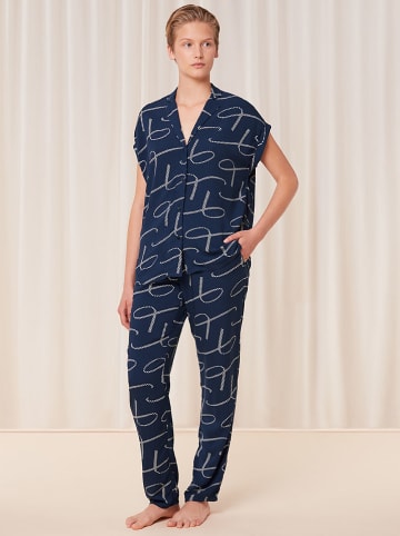 Triumph Pyjama in Dunkelblau
