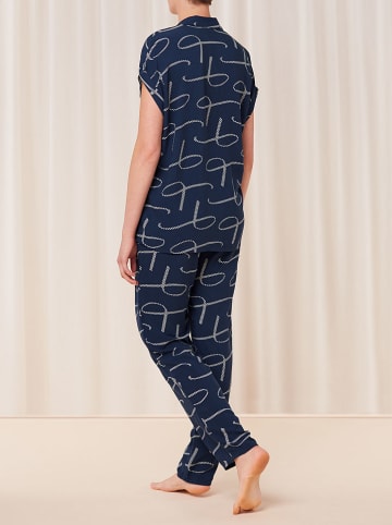 Triumph Pyjama in Dunkelblau