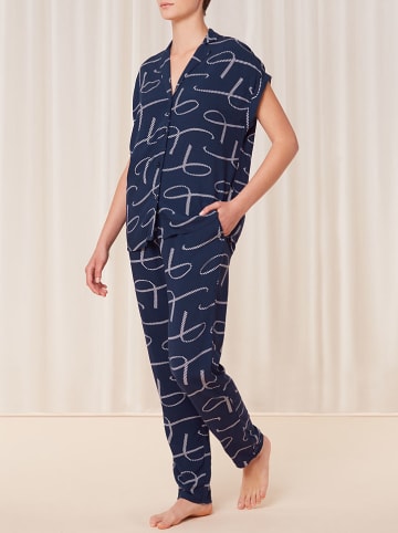Triumph Pyjama in Dunkelblau
