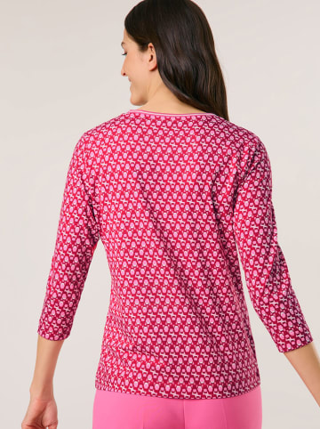 Gerry Weber Shirt rood/wit/lichtroze