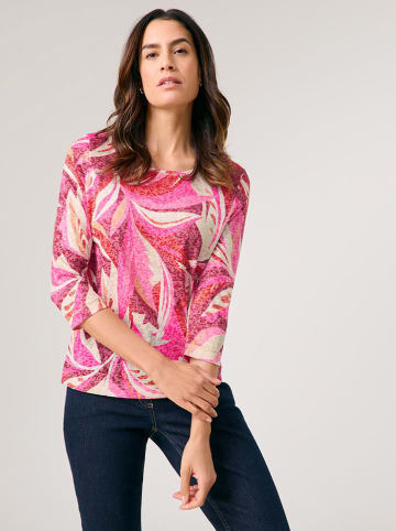 Gerry Weber Koszulka w kolorze kremowo-różowo-fioletowym