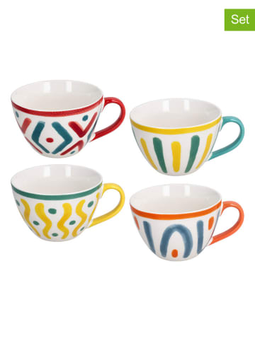 Tognana Kubki jumbo (4 szt.) ze wzorem - 530 ml