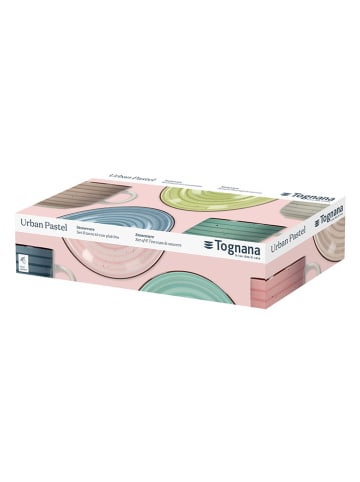 Tognana Filiżanki (6 szt.) w różnych kolorach - 200 ml