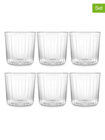 Tognana 6er-Set: Gläser "Aura" in Transparent - 370 ml