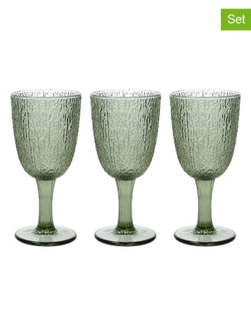 Tognana 3er-Set: Gläser "Davor" in Grün - 250 ml