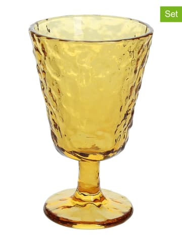 Tognana 6er-Set: Gläser "Elsa" in Gelb - 270 ml