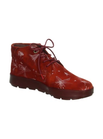 Think! Leren boots rood