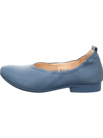 Think! Leder-Ballerinas in Blau