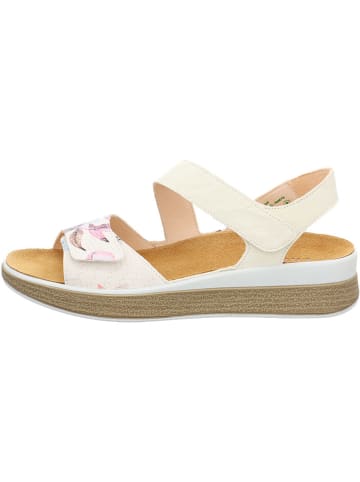 Think! Leren sandalen wit/paars
