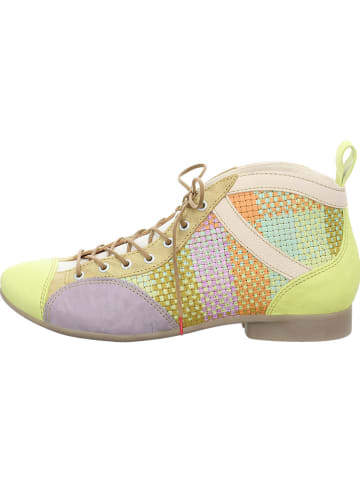 Think! Leren enkelboots meerkleurig