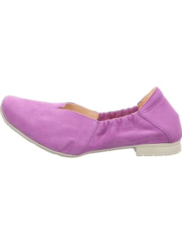 Think! Leren ballerina's paars