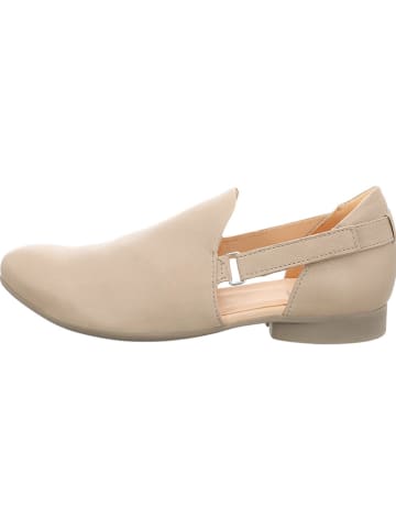 Think! Leren instappers beige