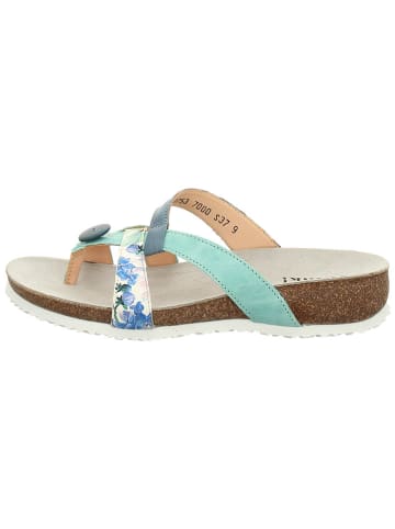 Think! Leren slippers meerkleurig