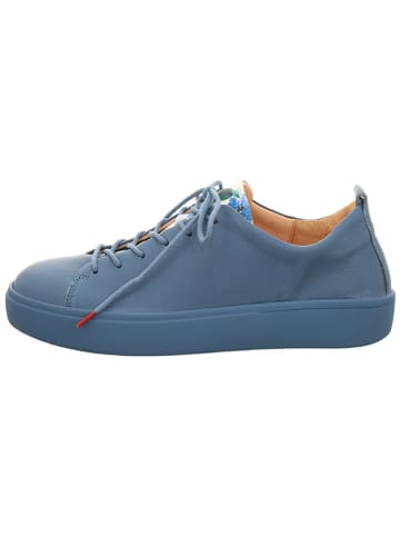 Think! Leren sneakers blauw