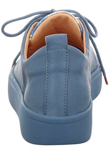 Think! Leren sneakers blauw
