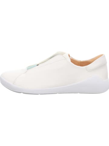 Think! Leder-Slipper in Weiß