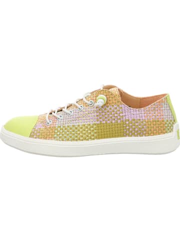 Think! Leder-Sneakers in Bunt