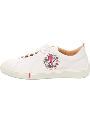 Think! Leren sneakers wit