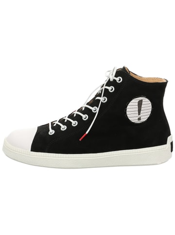 Think! Leren sneakers zwart