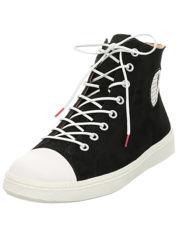 Think! Leren sneakers zwart