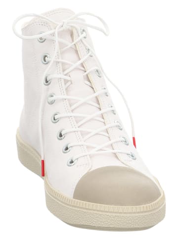 Think! Leren sneakers wit
