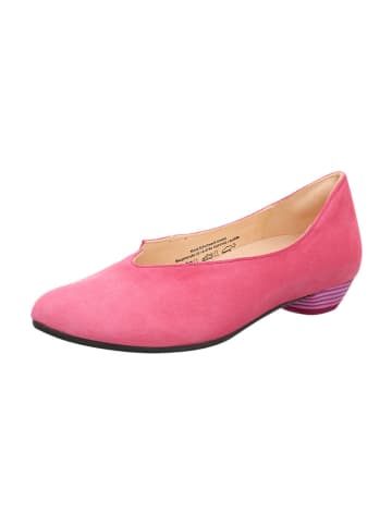 Think! Leren ballerina's roze