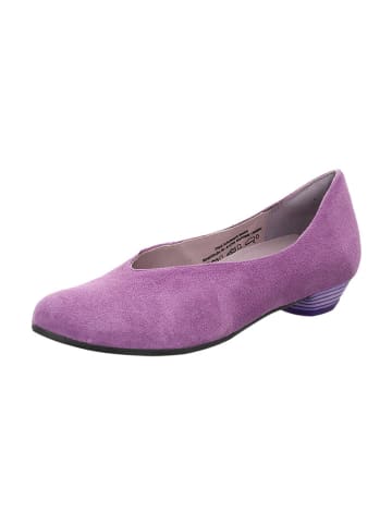 Think! Leren ballerina's paars