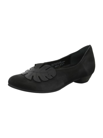 Think! Leren ballerina's zwart