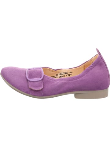 Think! Leder-Ballerinas in Lila
