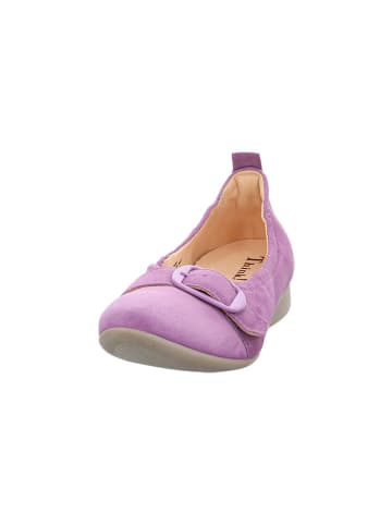 Think! Leder-Ballerinas in Lila