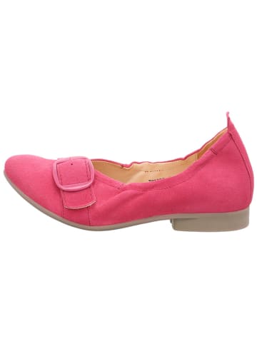 Think! Leren ballerina's roze