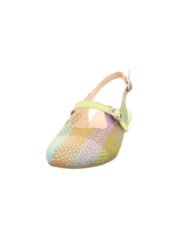 Think! Leren slingballerina's meerkleurig