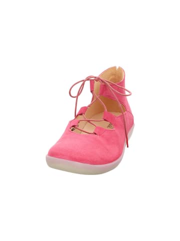 Think! Leder-Ballerinas in Pink