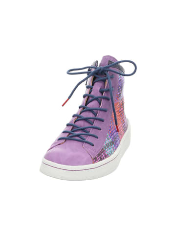 Think! Leder-Sneakers in Lila