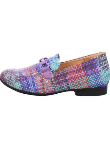 Think! Leder-Mokassins in Bunt