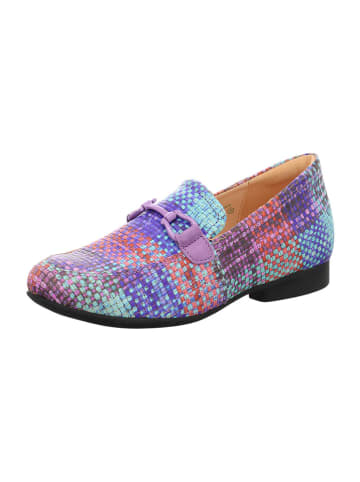Think! Leren mocassins meerkleurig