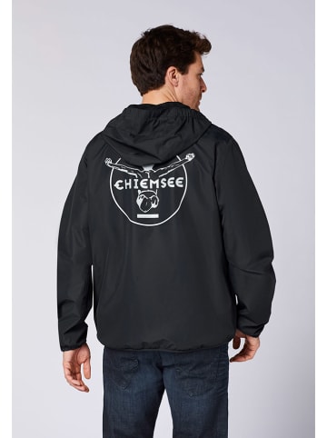 Chiemsee Kurtka przeciwdeszczowa w kolorze czarnym