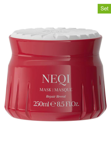 NEQI Maski do włosów (2 szt.) "Repair Reveal" - po 250 ml