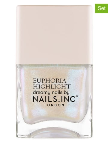 Nails.Inc Lakiery do paznokci (2 szt.) "Euphoria - Make It Mythical" - po 14 ml