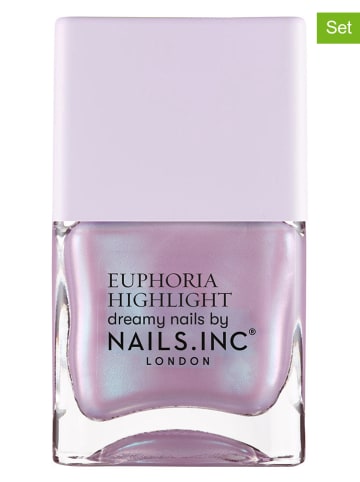 Nails.Inc 2er-Set: Nagellack "Euphoria - That Euphoria Life", je 14 ml