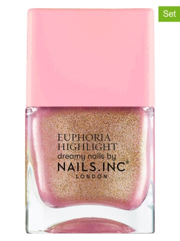 Nails.Inc 2er-Set: Nagellack "Euphoria - Dream Dust", je 14 ml