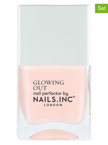 Nails.Inc 2er-Set: Nagellack "Glowing - Got Me Glowing", je 14 ml