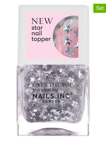 Nails.Inc 2er-Set: Überlack "Over Showstopping Spitalfields", je 14 ml