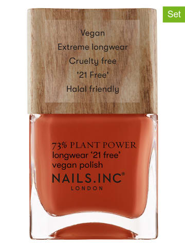 Nails.Inc 2er-Set: Nagellack "Plant - Plant What On Earth", je 14 ml