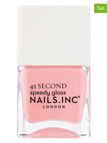 Nails.Inc Lakiery do paznokci (2 szt.) "Speedy - Knightsbridge Nights Out" - po 14 ml