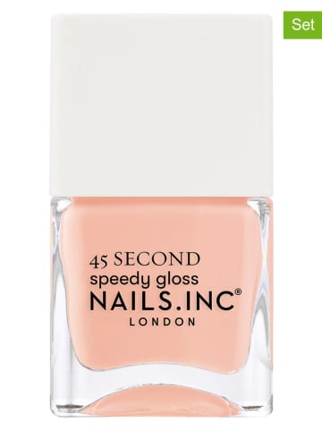Nails.Inc 2er-Set: Nagellack "Speedy - Cruising In Carnaby Street", je 14 ml