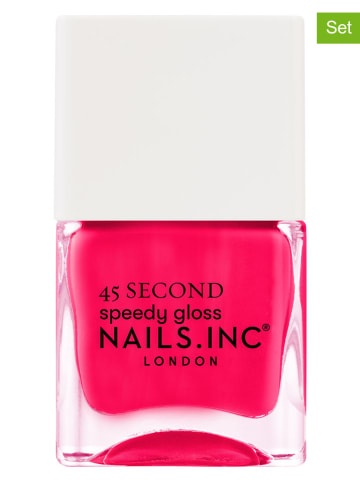 Nails.Inc 2er-Set: Nagellack "Speedy - No Bad Days In Notting Hill", je 14 ml