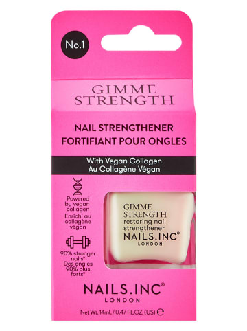Nails.Inc 2-delige set: Nagelserum "Gimme Strength", elk 14 ml